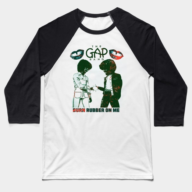 The Gap Band Baseball T-Shirt by HAPPY TRIP PRESS